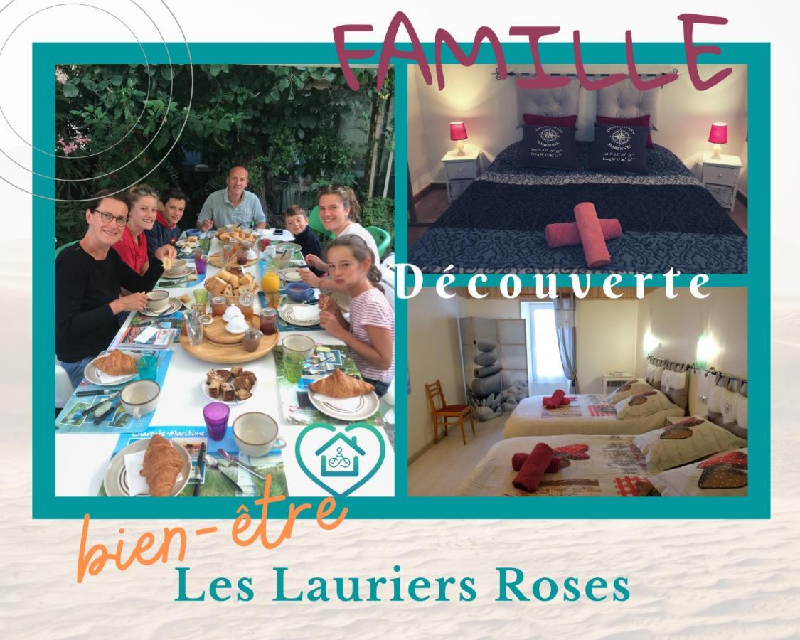 Logis Des Lauriers Roses Hotel Marennes  Ngoại thất bức ảnh